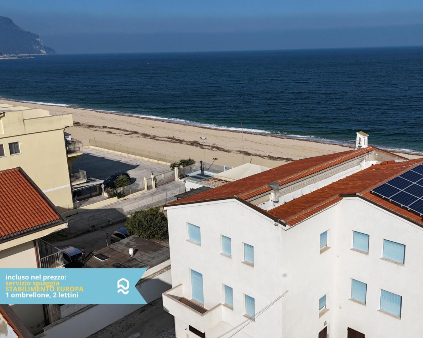 Rs317 - Marcelli, Bilocale In Residence Fronte Mare 外观 照片